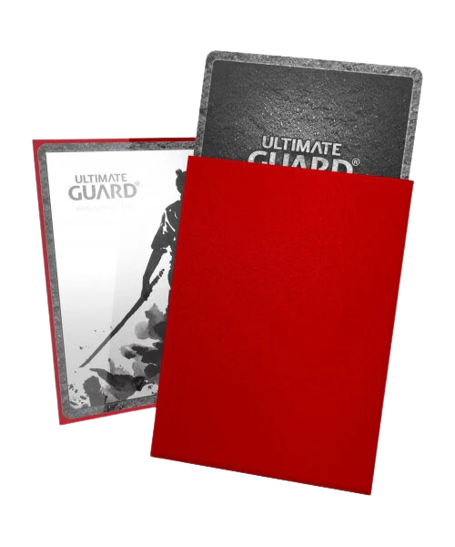 Ultimate Guard Katana Sleeves Standard Size Red (100) - Image 2