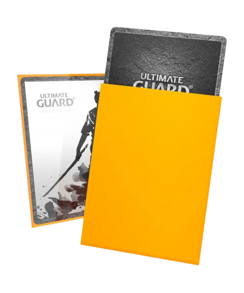 Ultimate Guard Katana Sleeves Standard Size Yellow (100) - Image 2