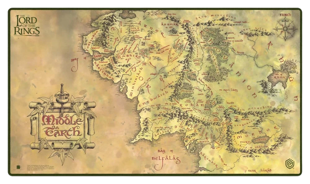 Ultimate Guard Play-Mat The Lord of the Rings™ "Places of Middle-earth"