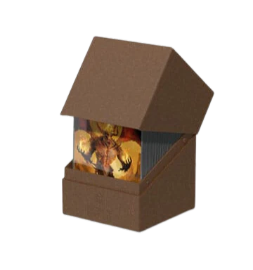 Ultimate Guard Return To Earth Boulder Deck Case 100+ Standard Size Brown