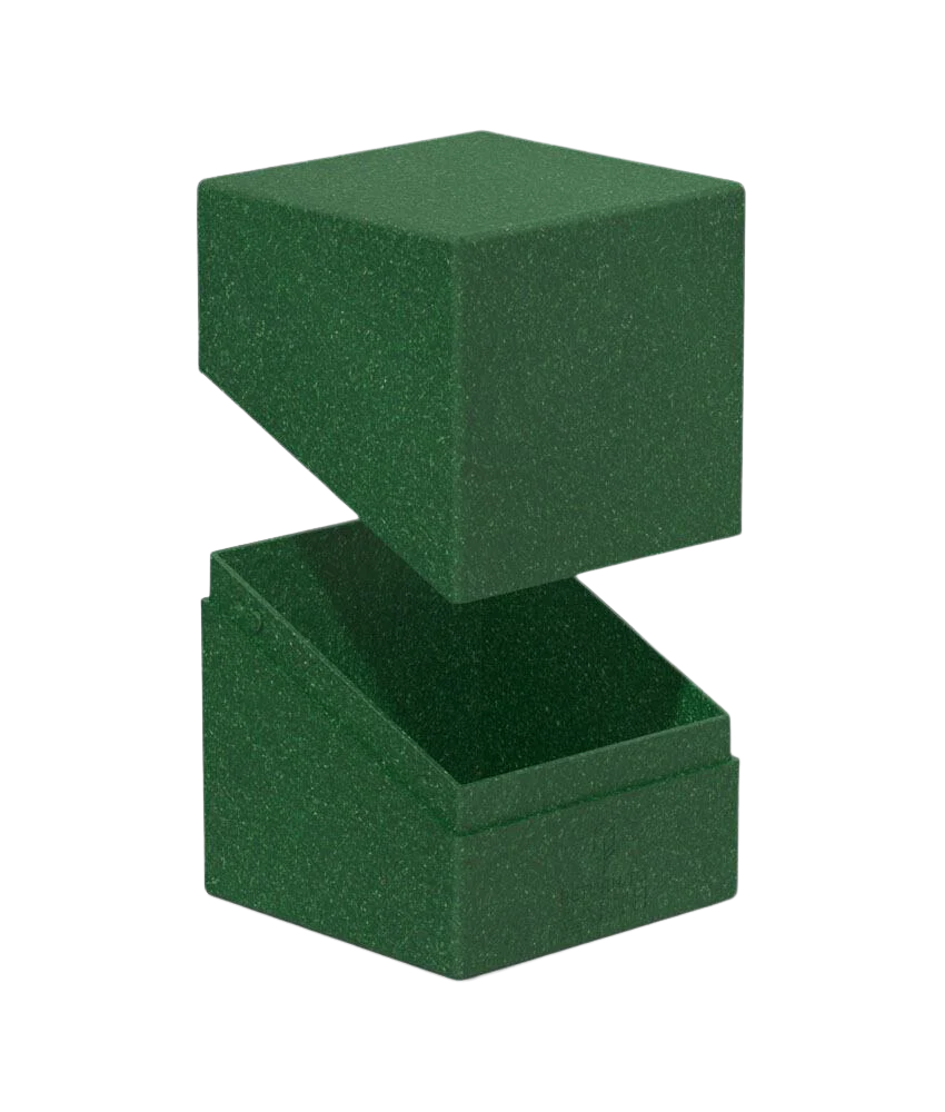 Ultimate Guard Return To Earth Boulder Deck Case 100+ Standard Size Green - Image 2