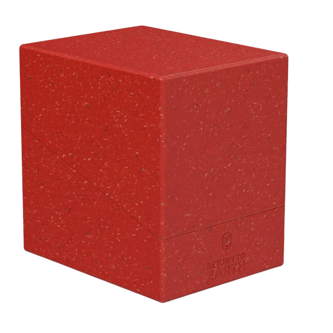 Ultimate Guard Return To Earth Boulder Deck Case 133+ Standard Size Red