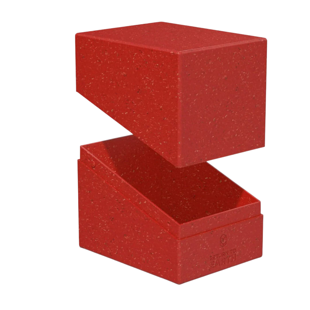 Ultimate Guard Return To Earth Boulder Deck Case 133+ Standard Size Red - Image 2