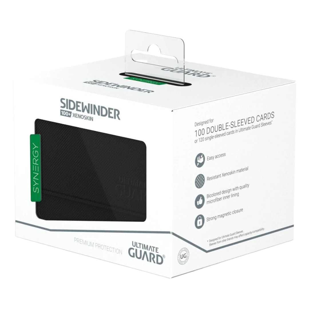 Ultimate Guard Sidewinder 100+ XenoSkin  SYNERGY Black/Green - Image 2
