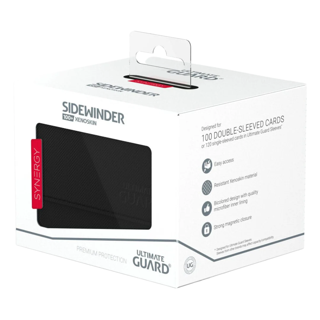 Ultimate Guard Sidewinder 100+ XenoSkin SYNERGY Black/Red - Image 2