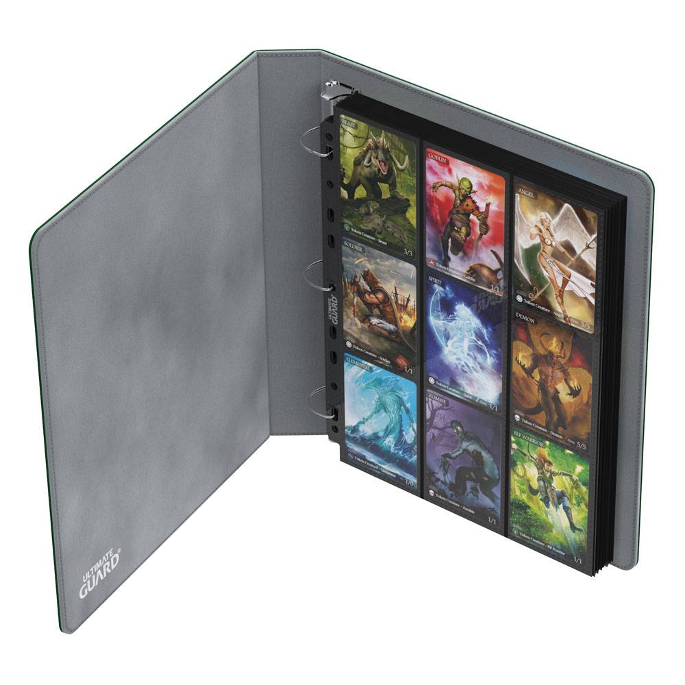 Ultimate Guard Supreme Collector´s Album 3-Ring XenoSkin Slim Green - Image 2