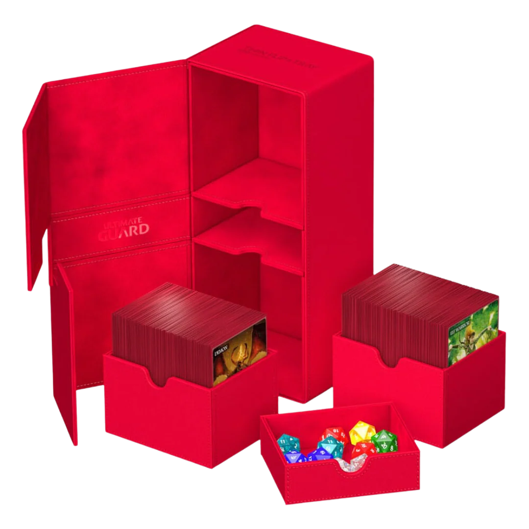 Ultimate Guard Twin Flip`n`Tray 266+ Xenoskin Red - Image 2