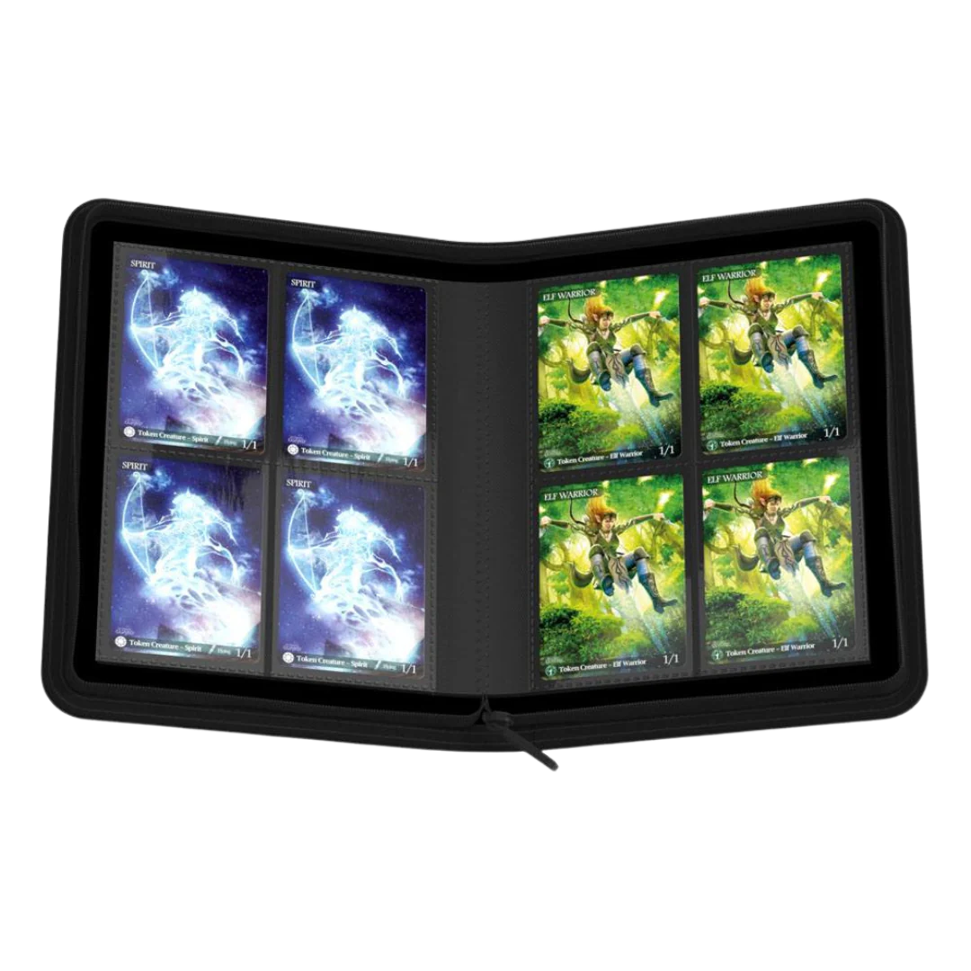 Ultimate Guard Zipfolio 160 - 8-Pocket XenoSkin - Black - Image 2