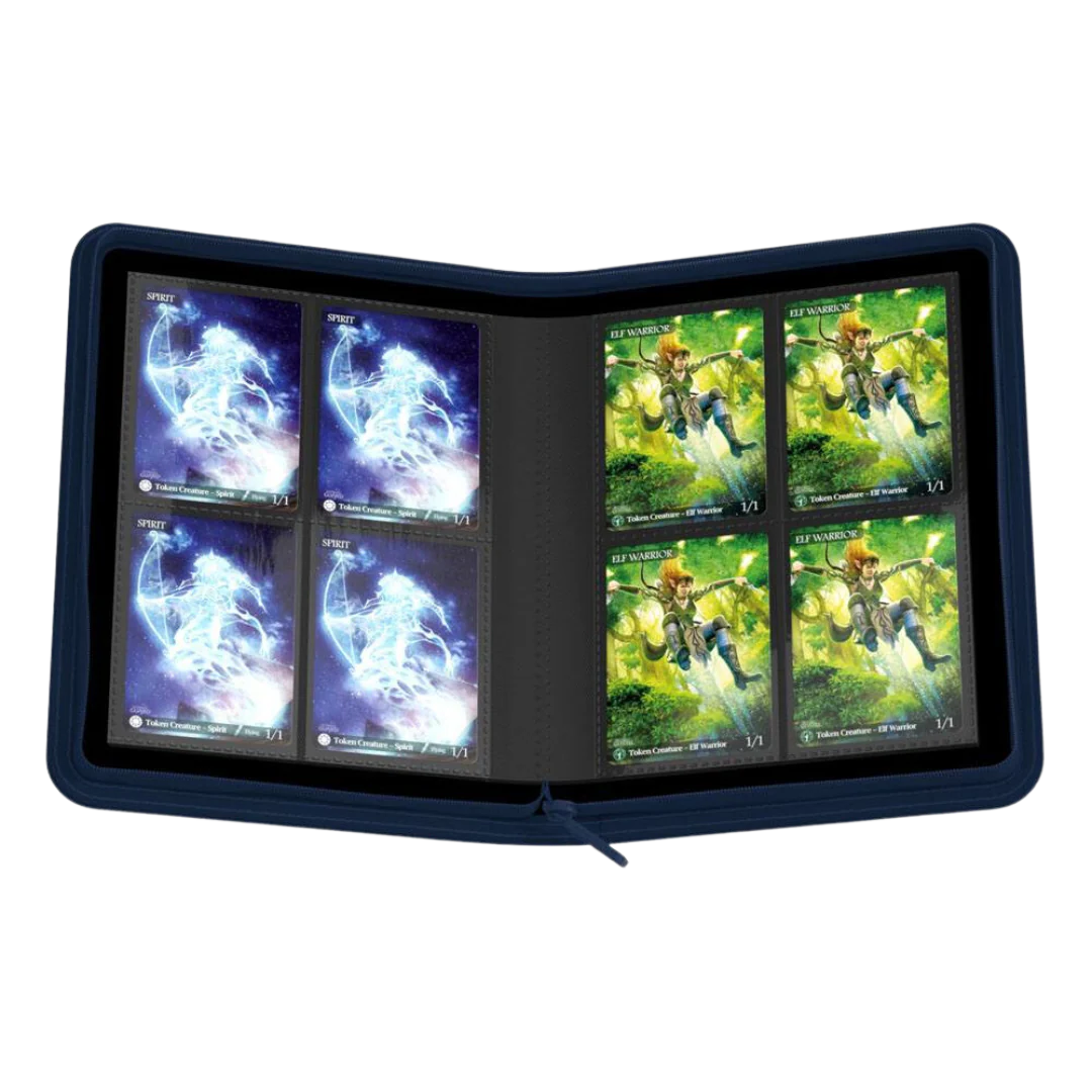 Ultimate Guard Zipfolio 160 - 8-Pocket XenoSkin - Blue - Image 2
