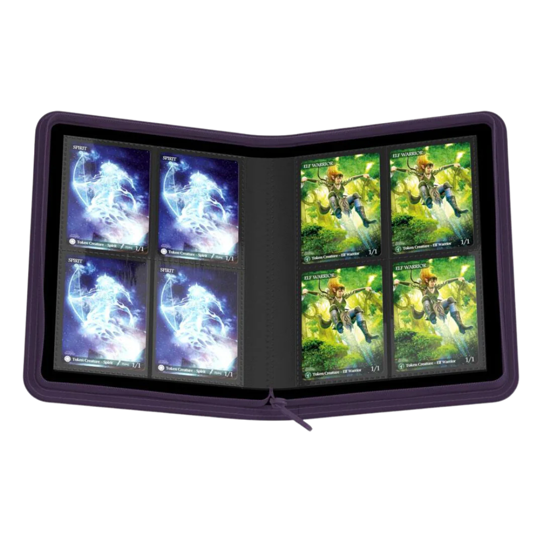 Ultimate Guard Zipfolio 160 - 8-Pocket XenoSkin - Purple - Image 2