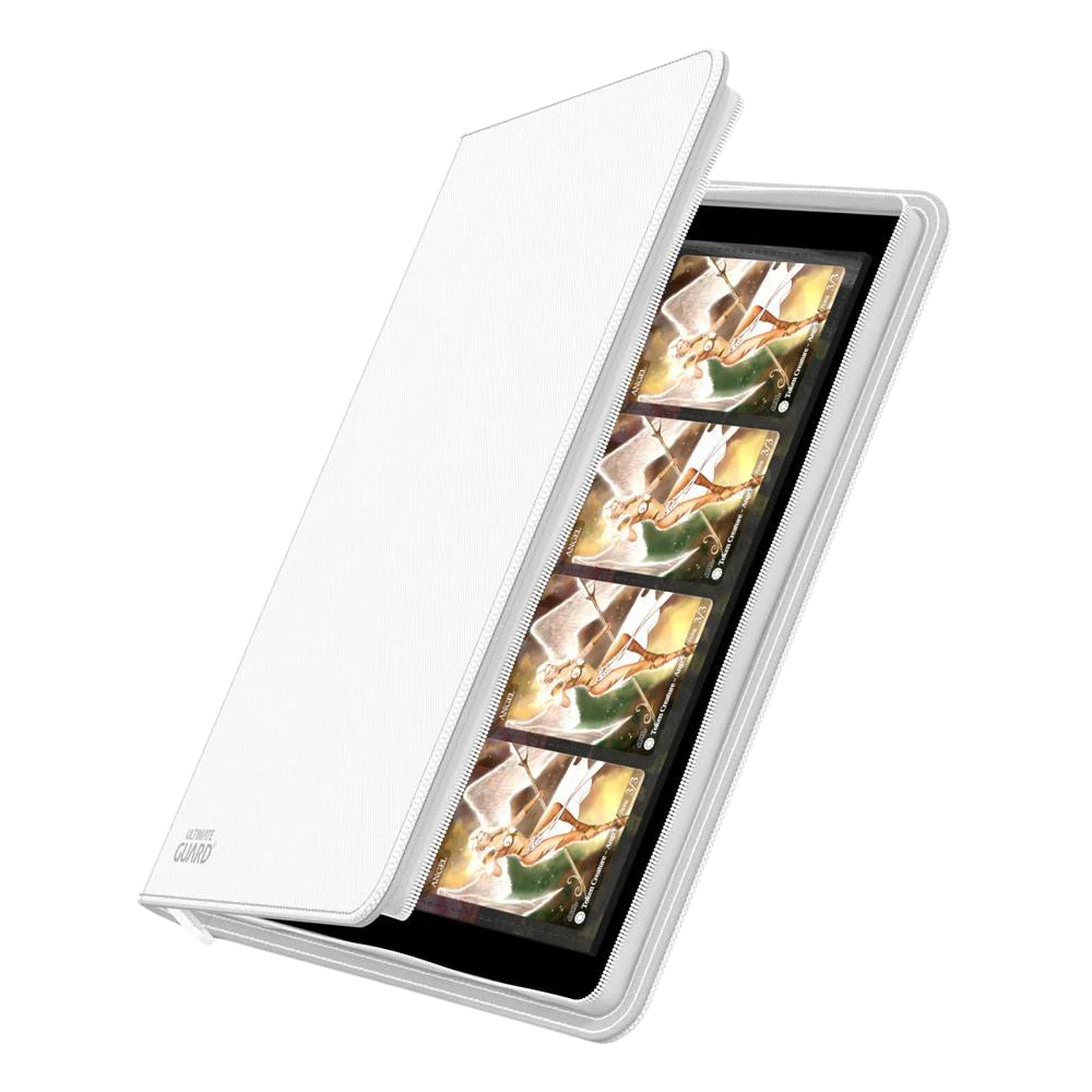 Ultimate Guard Zipfolio 320 16-Pocket Xenoskin - White