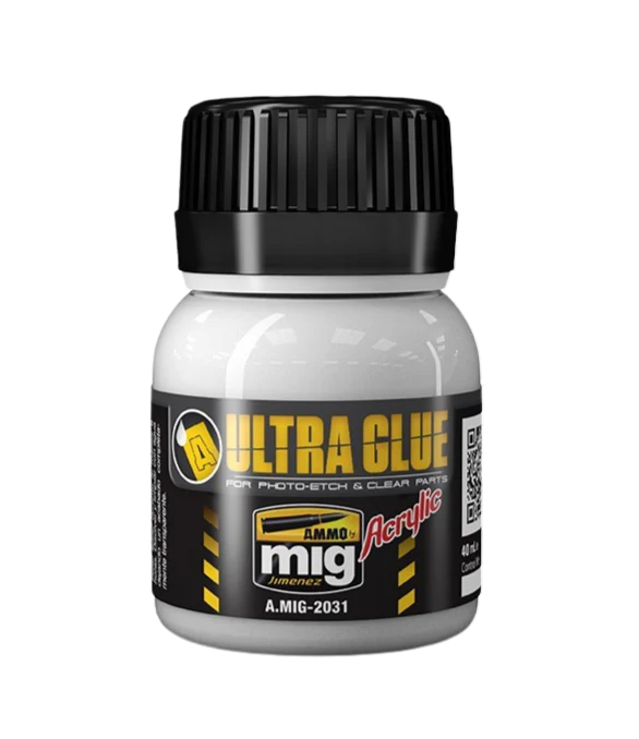 Ammo by Mig - Ultra Glue: for Etch, Clear Parts & More (40 ml)