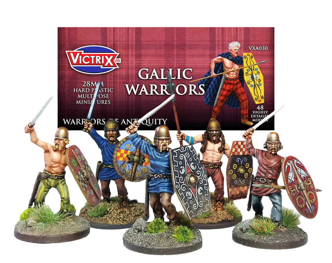 Unarmoured Gallic Warriors