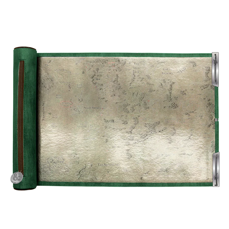 UP - Artifacts Across Eternities: Drizzt & the Forgotten Realms Premium Dice Scroll Map for D&D - Image 2