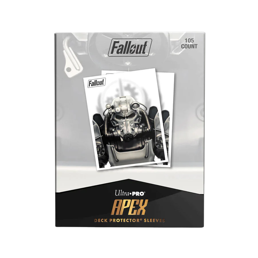 UP - Brotherhood of Steel 105ct Apex Deck Protector Sleeves for Bethesda - Fallout