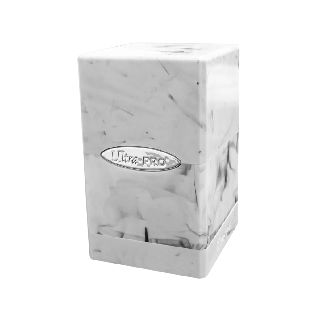 UP - Marble Satin Tower: White / Black