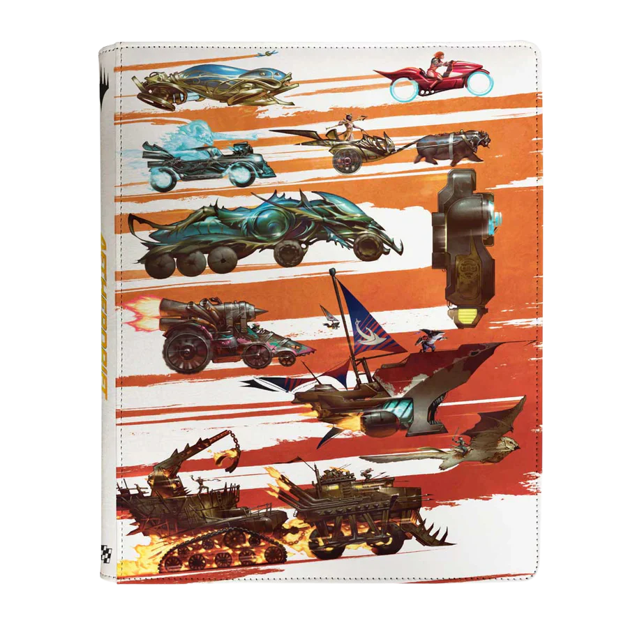 UP - MTG Aetherdrift 9-Pocket Premium Zippered PRO-Binder - Finish Line Bundle Key Art
