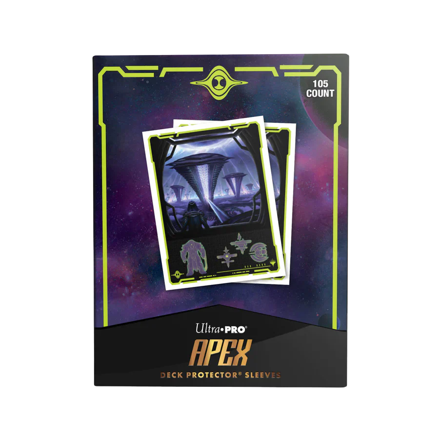 UP - MTG Edge of Eternities 105ct Apex Deck Protector sleeves - Susur Secundi, Void Altar