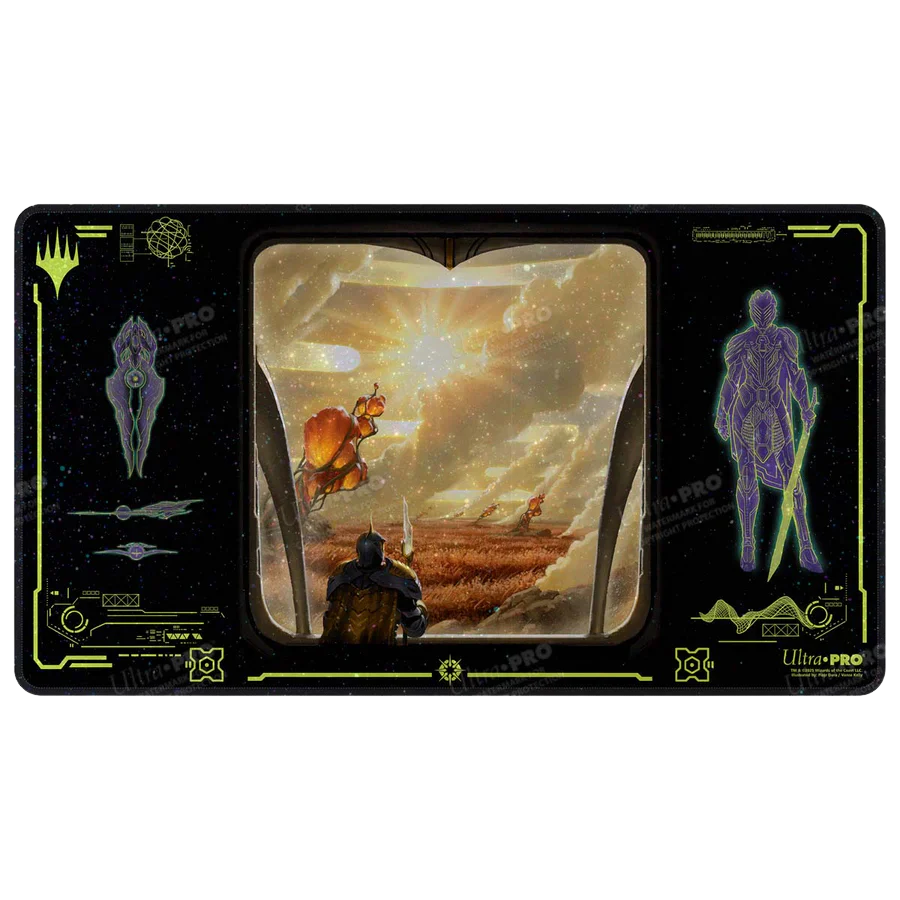 UP - MTG Edge of Eternities Holofoil Playmat - Adagia, Windswept Bastion
