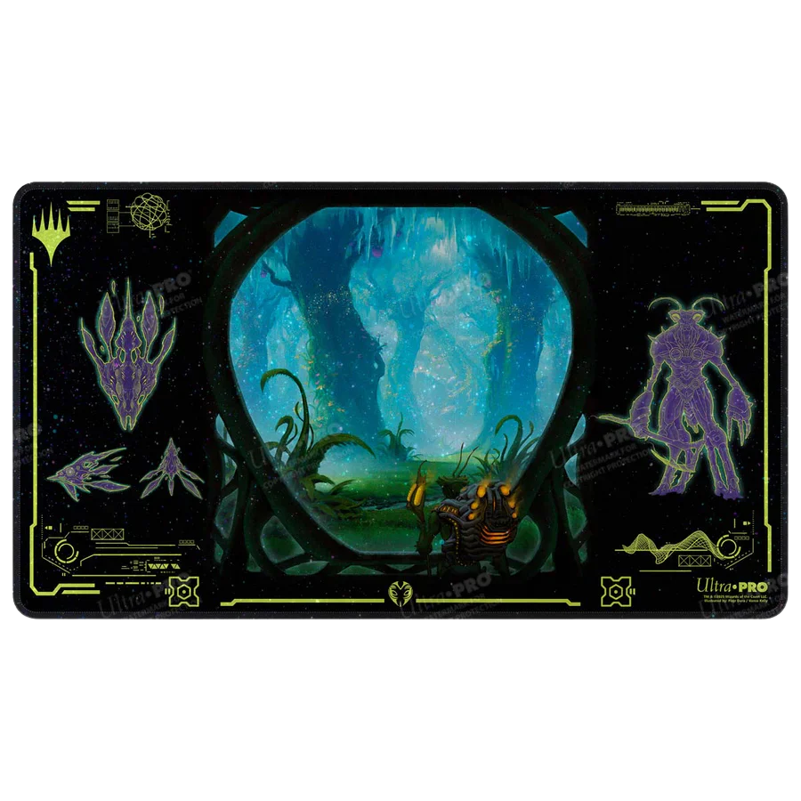 UP - MTG Edge of Eternities Holofoil Playmat - Evendo, Waking Haven
