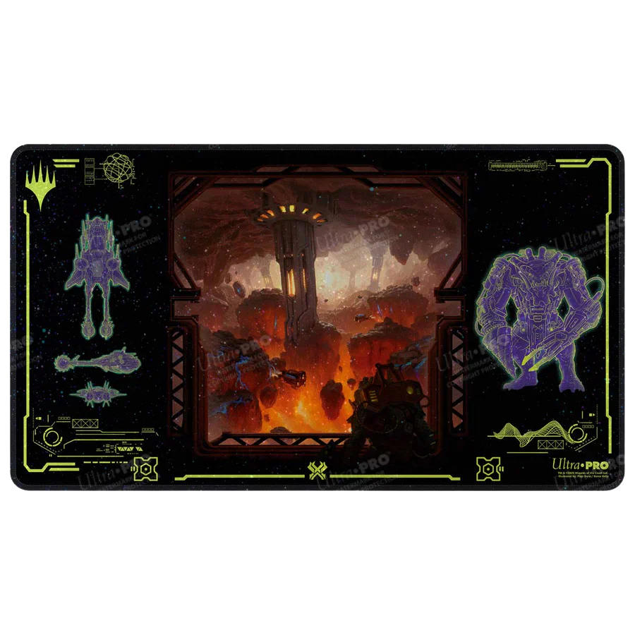 UP - MTG Edge of Eternities Holofoil Playmat - Kavaron, Memorial World