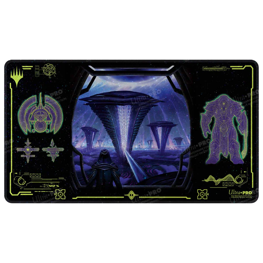 UP - MTG Edge of Eternities Holofoil Playmat - Susur Secundi, Void Altar