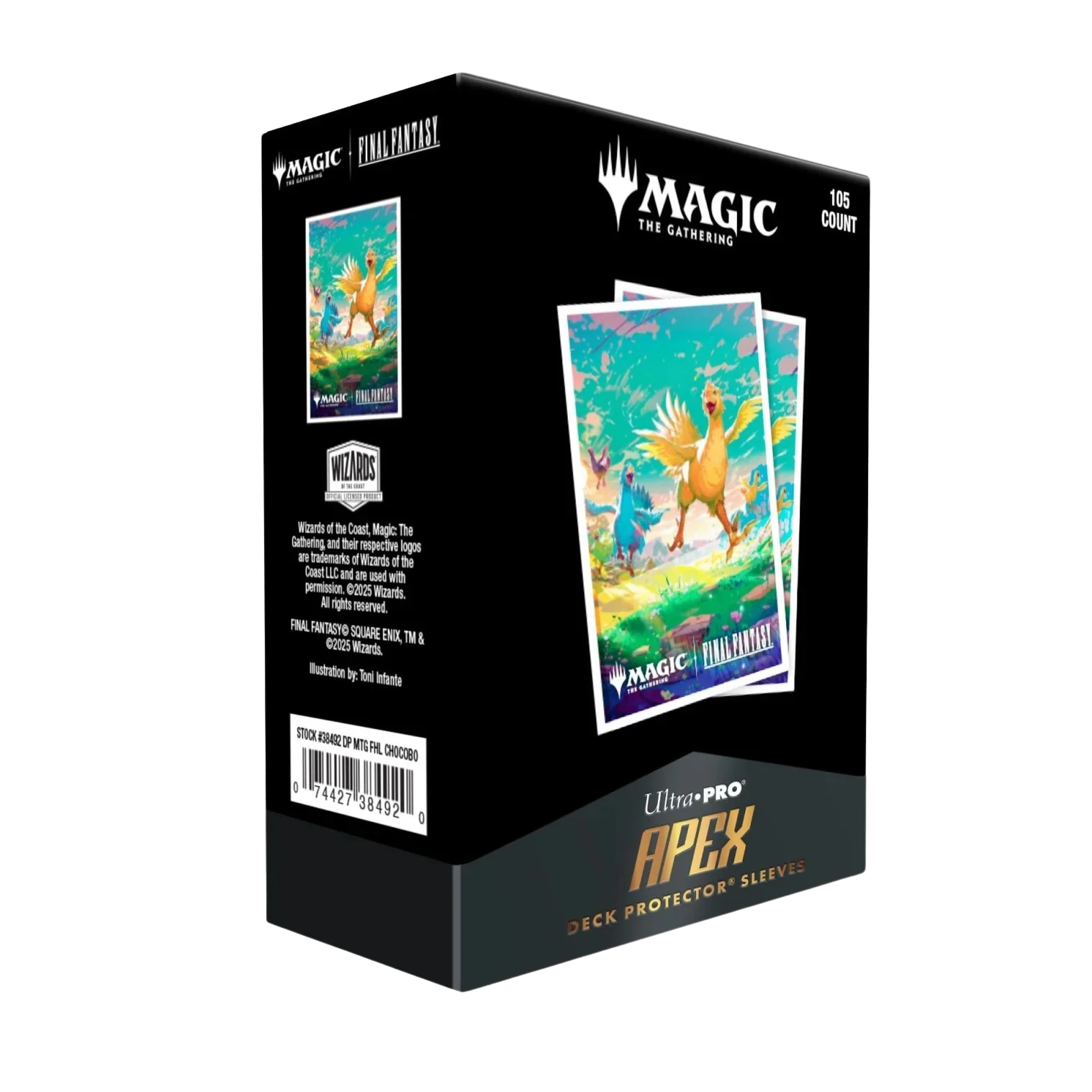 UP - MTG Final Fantasy Apex Sleeves 105Ct - Chocobo Parade