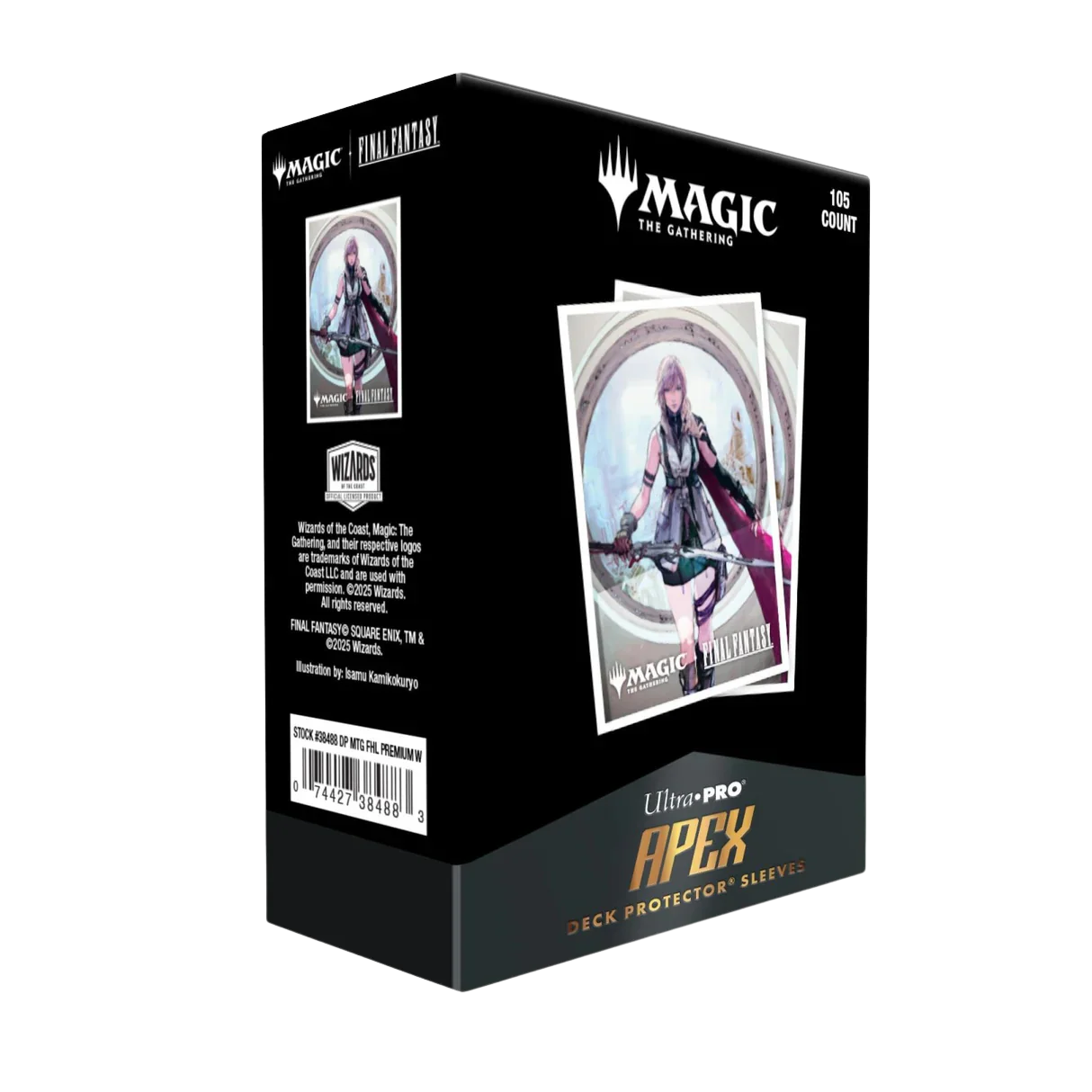 UP - MTG Final Fantasy Apex Sleeves 105Ct - Lightning, Army of One