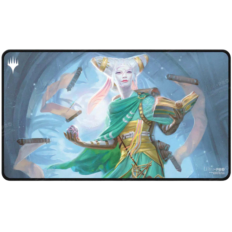 UP - MTG Innistrad Remastered Black Stitched Playmat - Tamiyo, Field Researcher