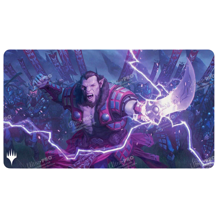 UP - MTG Tarkir: Dragonstorm Playmat Zurgo Stormrender