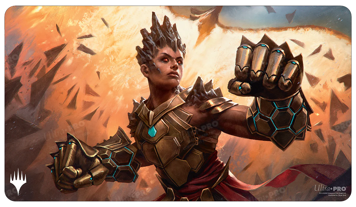 UP - Phyrexia - All Will Be One Neyali, Sunsâ Vanguard Playmat for Magic: The Gathering