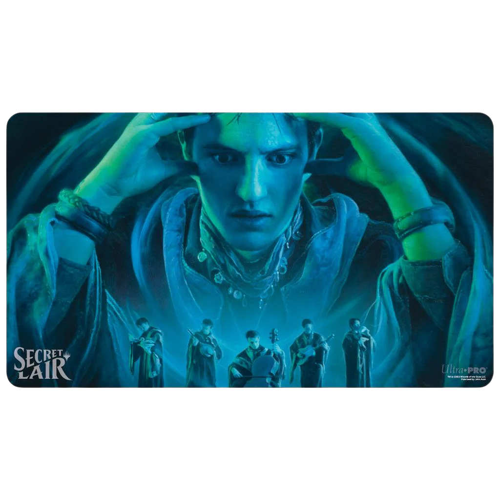 UP - SECRET LAIR SPOOKYDROP 2023 BRAINSTORM STANDARD GAMING PLAYMAT FOR MAGIC: THE GATHERING