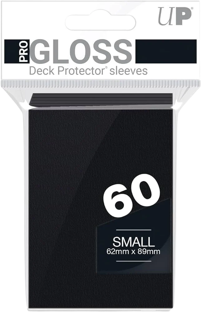 UP - Small Sleeves - Black (60 Sleeves)