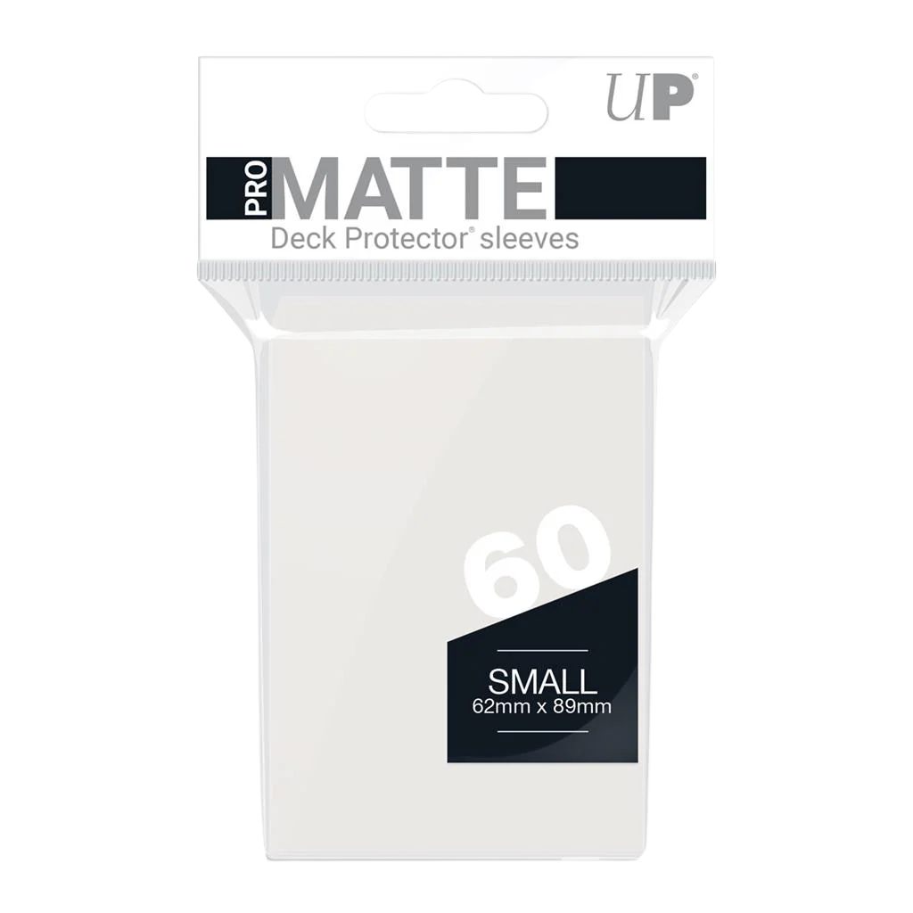 UP - Small Sleeves - Non-Glare - Clear Pro Matte (60 Sleeves)