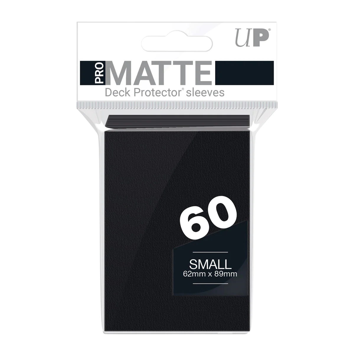 UP Small Sleeves - Pro-Matte - Black (60 Sleeves)