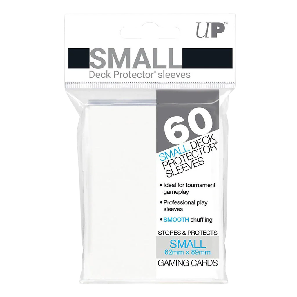 UP - Small Sleeves - White (60 Sleeves)