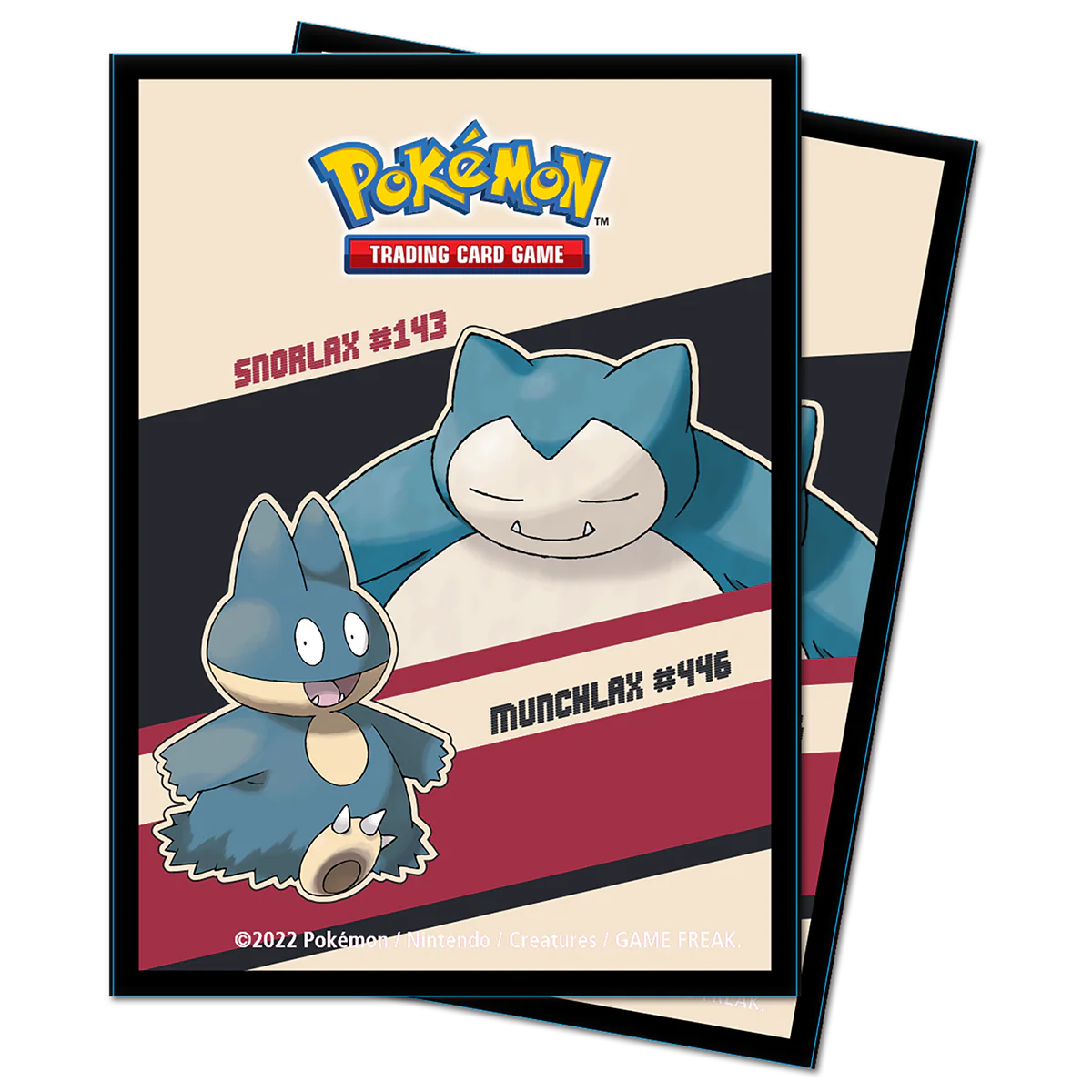 UP - Snorlax & Munchlax Deck Protectors for Pokémon (65 Sleeves)