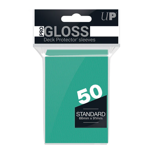 UP - Standard Sleeves - Aqua (50 Sleeves)