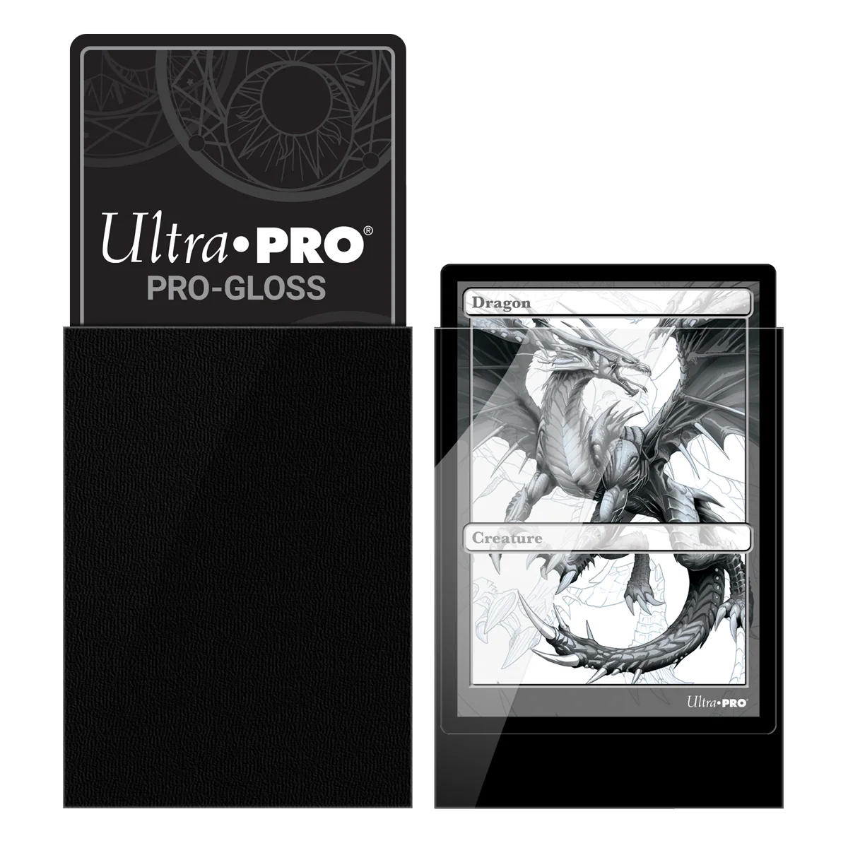 UP - Standard Sleeves - Black (50 Sleeves) - Image 2