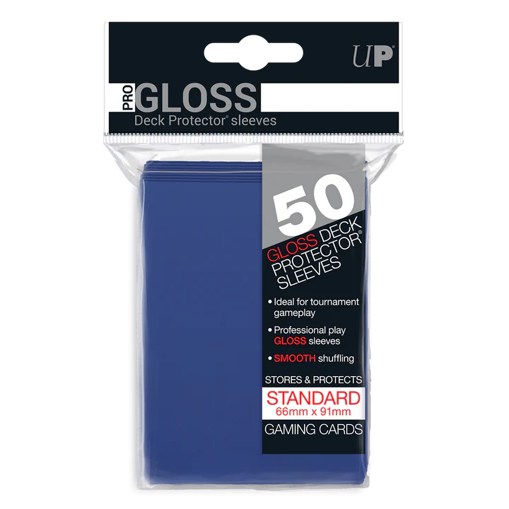 UP - Standard Sleeves - Blue (50 Sleeves)