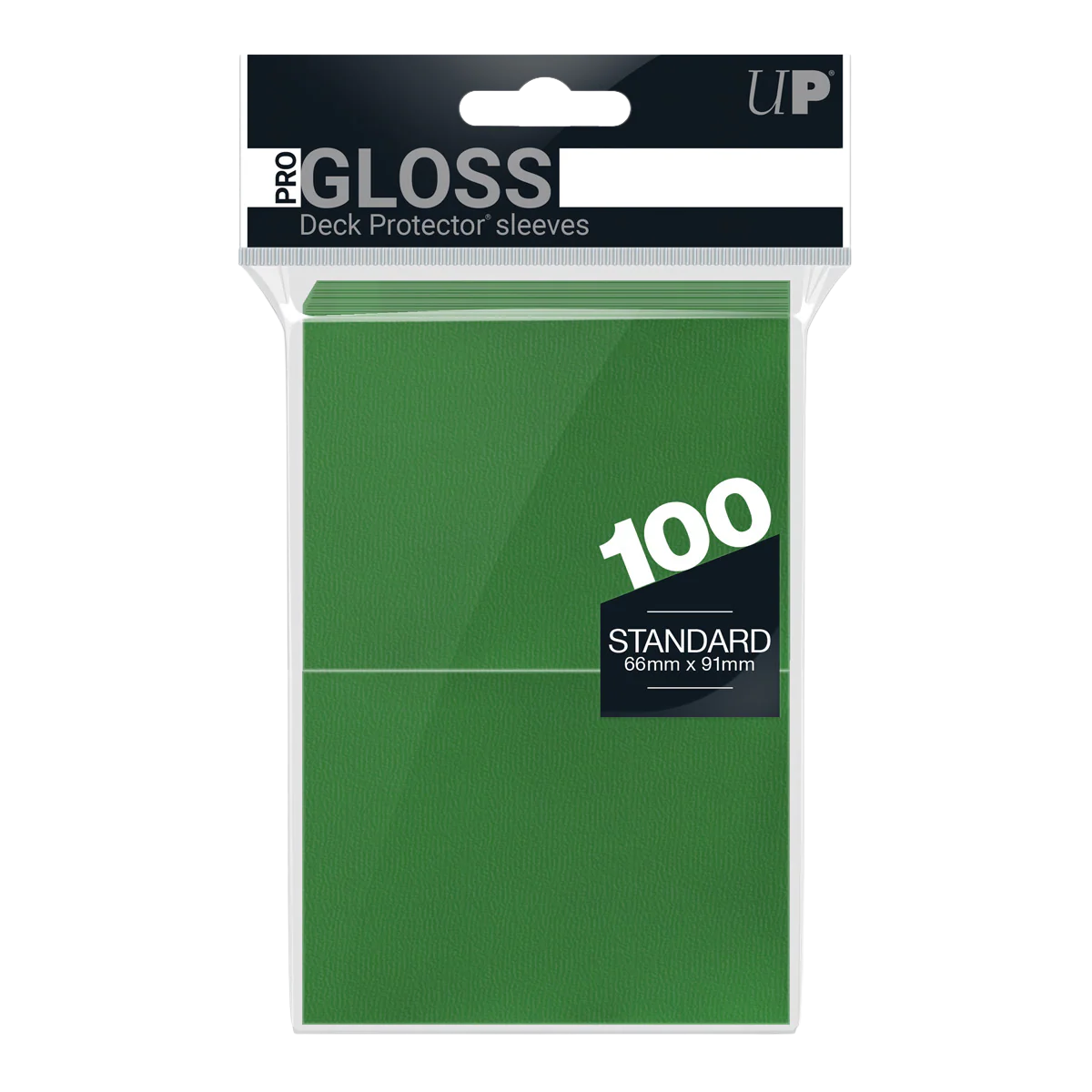 UP - Standard Sleeves - Green (100 Sleeves)