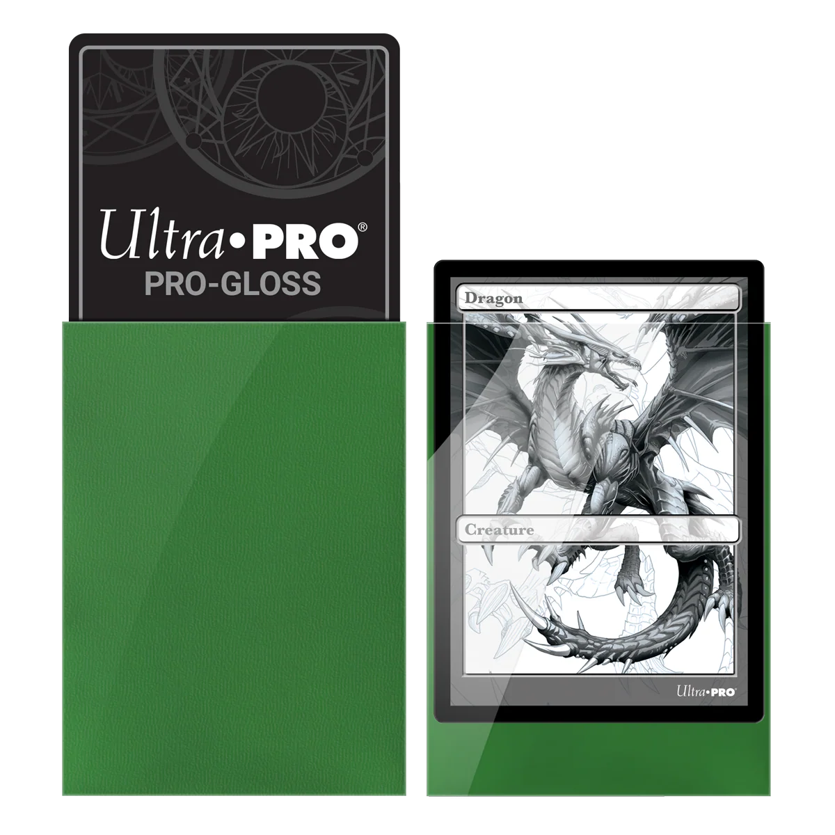 UP - Standard Sleeves - Green (100 Sleeves) - Image 2