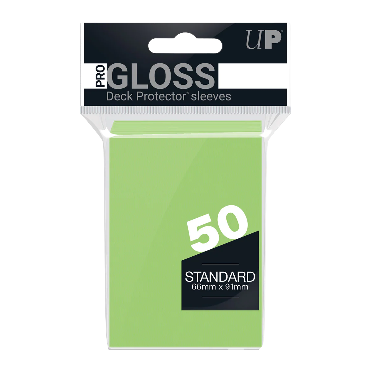 UP - Standard Sleeves - Lime Green (50 Sleeves)