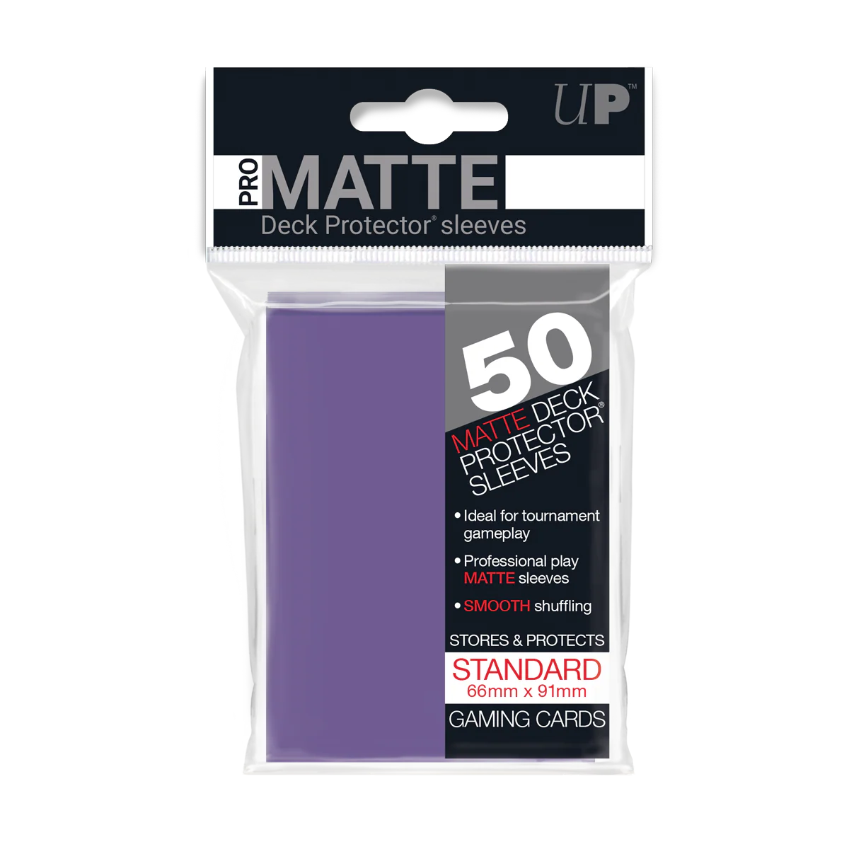 UP - Standard Sleeves - Pro-Matte - Purple (50 Sleeves)