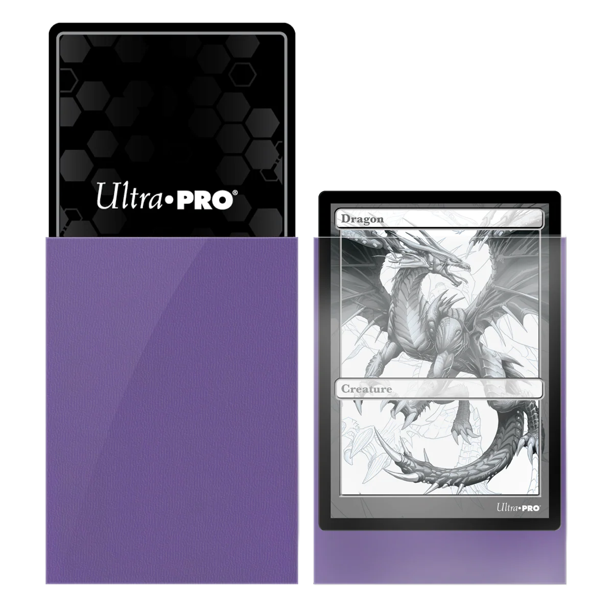 UP - Standard Sleeves - Pro-Matte - Purple (50 Sleeves) - Image 2