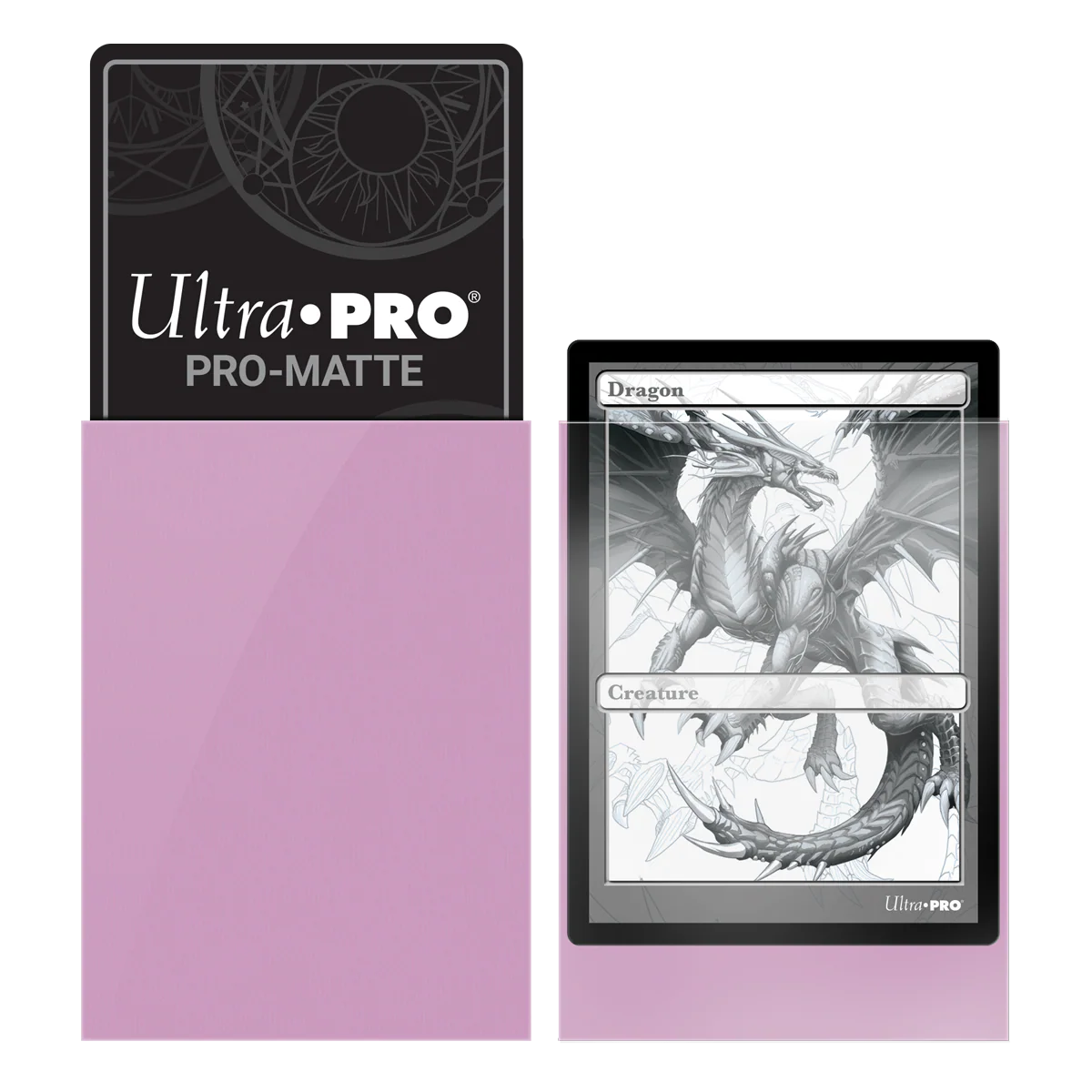 UP - Standard Sleeves - Pro-Matte - Non Glare - Pink 50 - Image 2