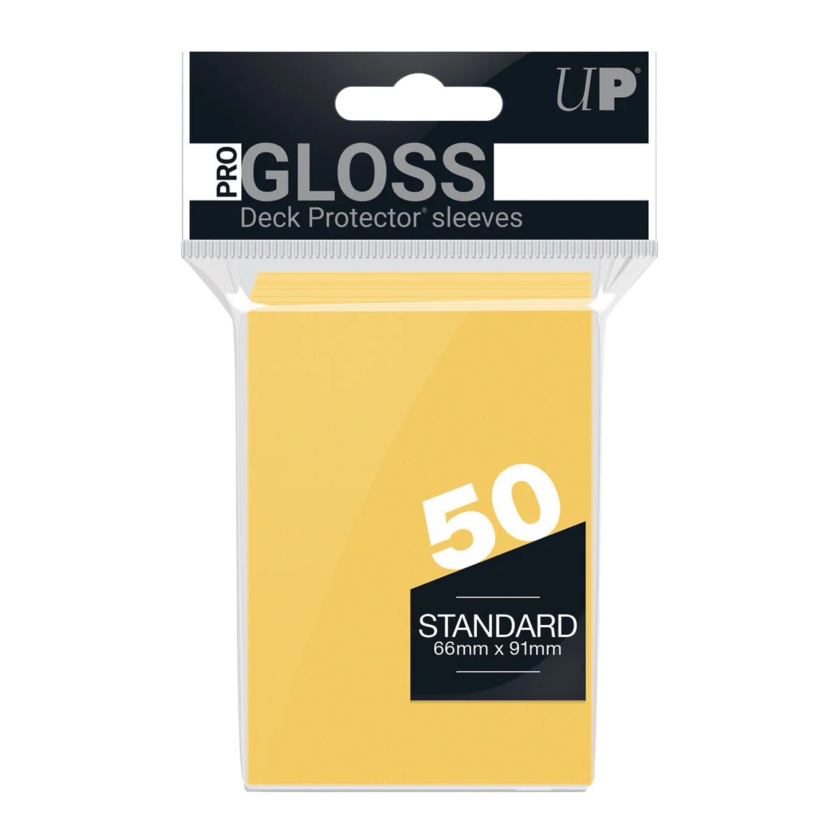 UP - Standard Sleeves - Yellow (50 Sleeves)