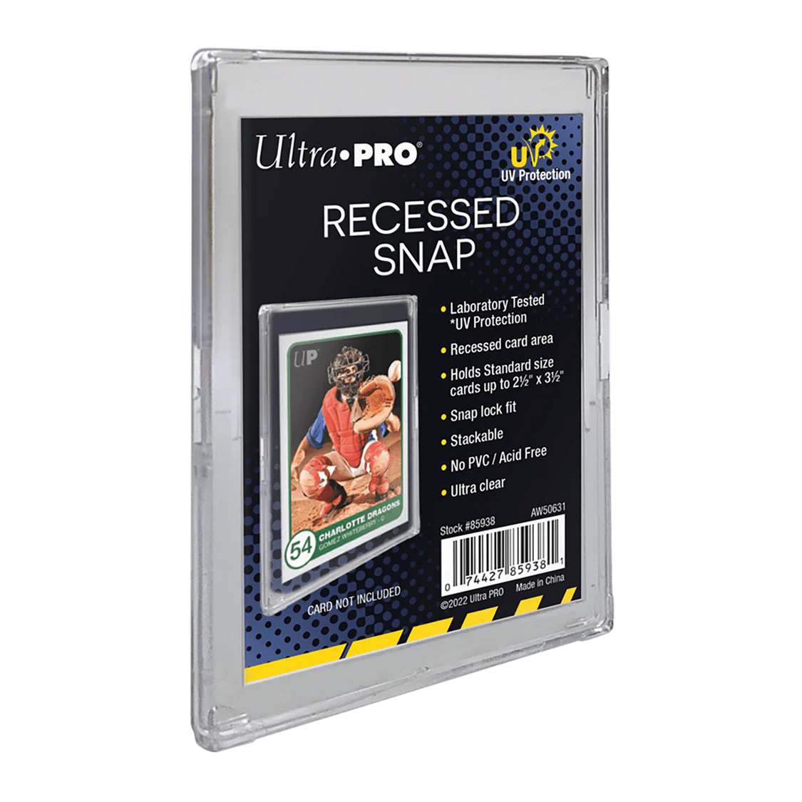 UP - UV Recessed Snap Card Holder