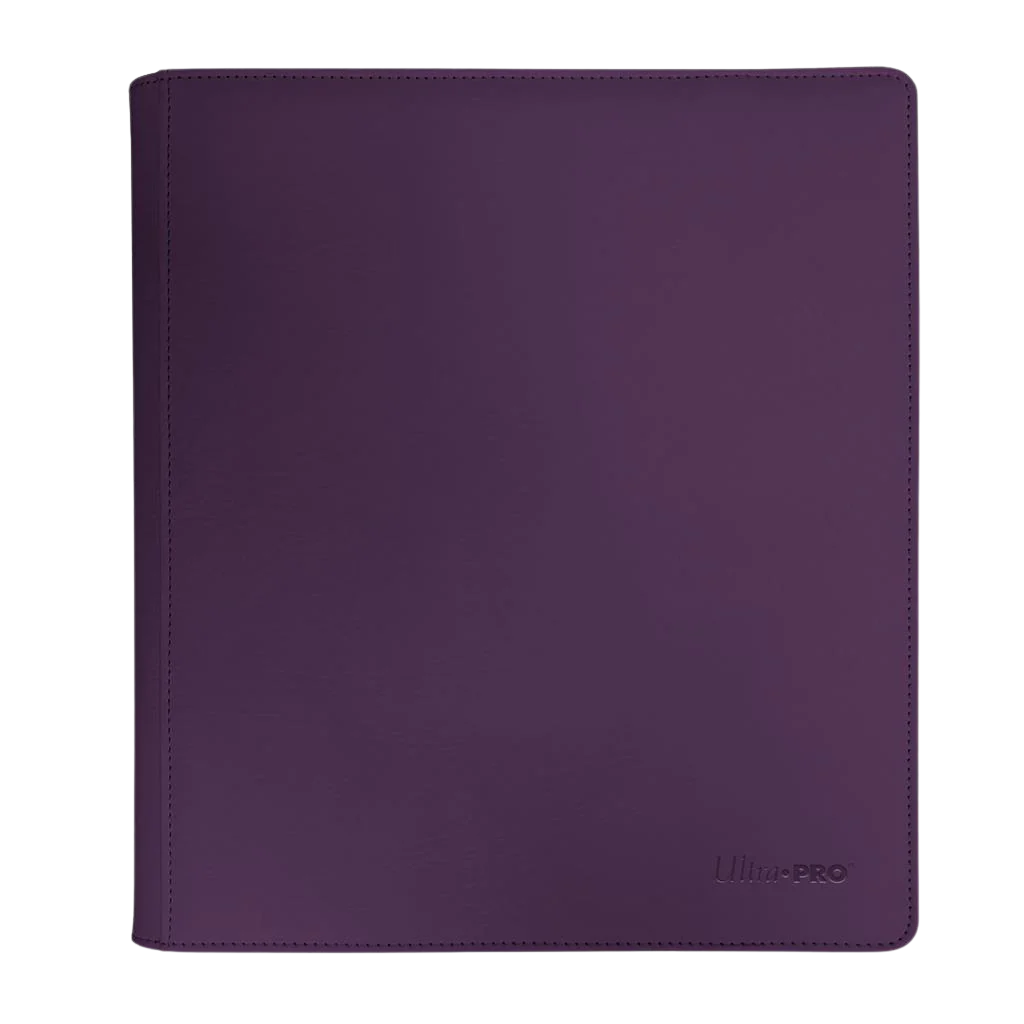 UP - Vivid 12-Pocket Zippered PRO-Binder - Midnight Plum