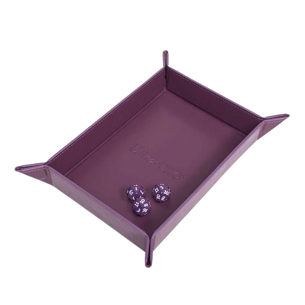 UP - Vivid Magnetic folding Dice Tray - Midnight Plum